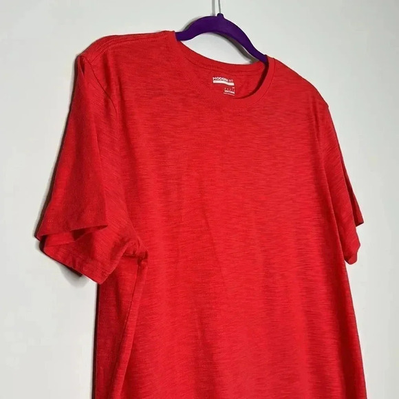 Men’s Modern Fit Red T-shirt - Picture 4 of 7